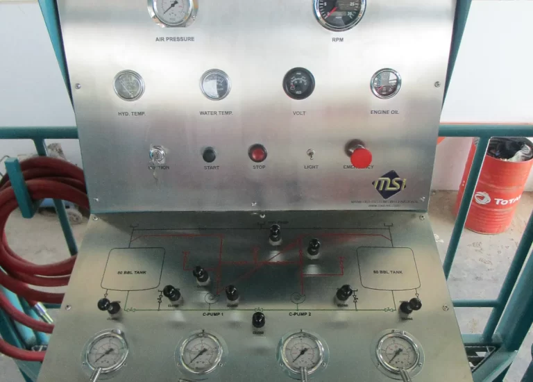 Cement Batch Mixer Control Panel - 04